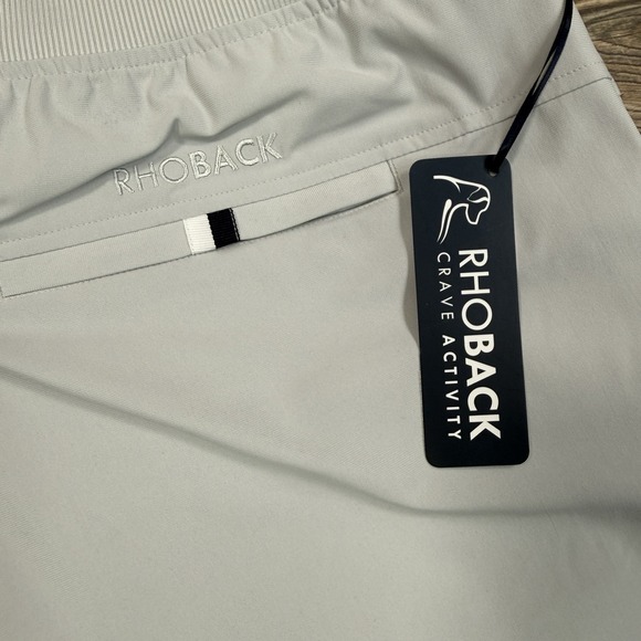 Rhoback Men's Delta Performance Joggers Pants Size 3XL Ghost Gray Pockets NWT - Picture 9 of 9
